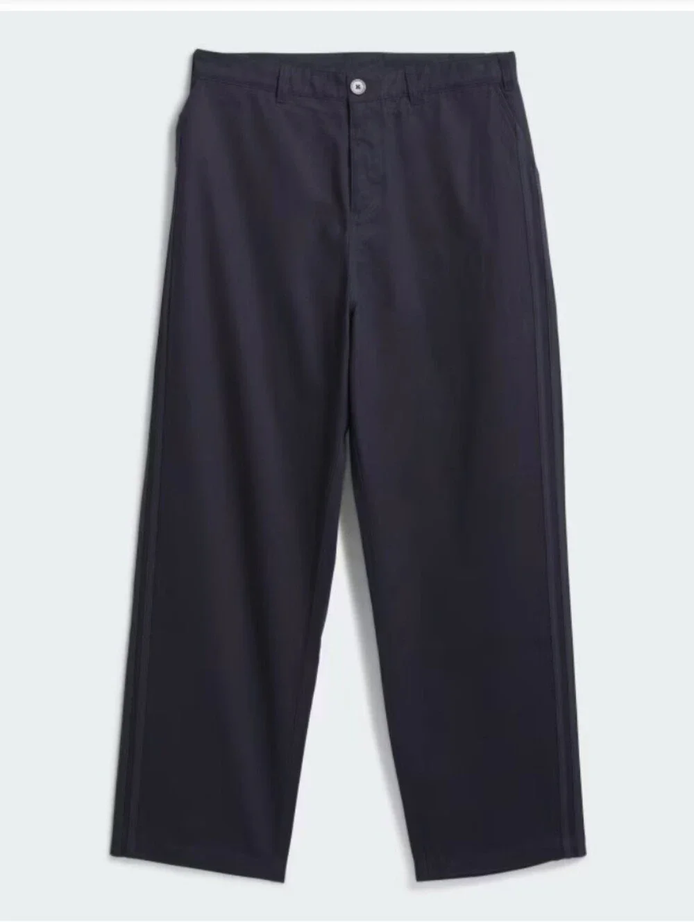 adidas Originals 3-Stripes Skateboarding Men's Chino Pants JC7663 Navy Size 34